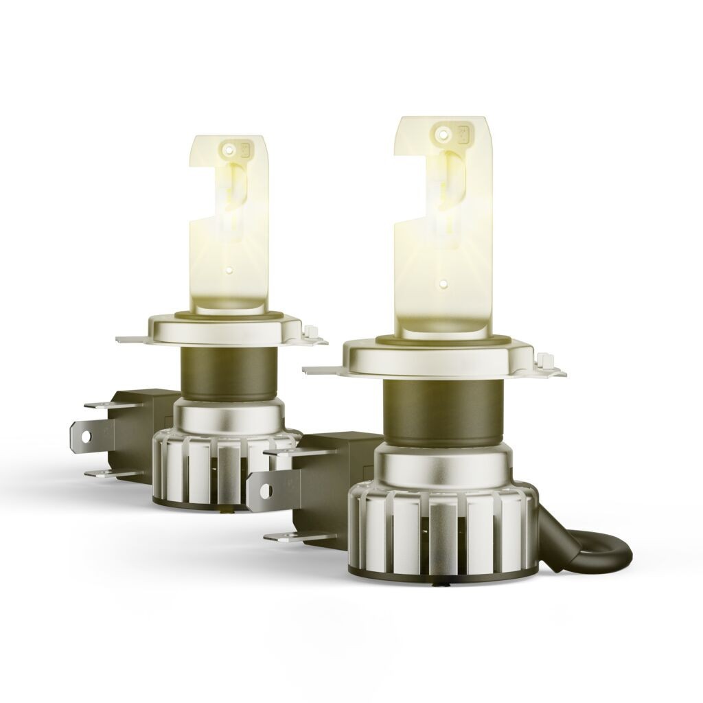 2x OSRAM H4 NIGHT BREAKER LED VINTAGE Gelbes Licht 3000K Straßenzulassung