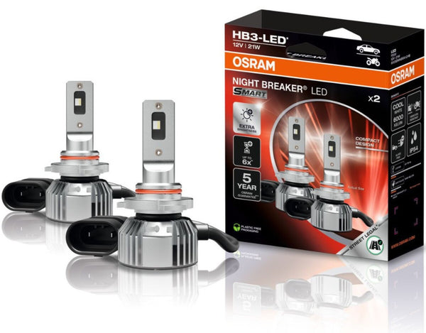 OSRAM HB3 LED NIGHT BREAKER SMART +330% StVZO-Konforme 2 Stück