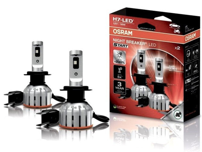 2x OSRAM H7 NIGHT BREAKER LED StVZO-Konforme Neu 2026 Edit NEXT GENERATION