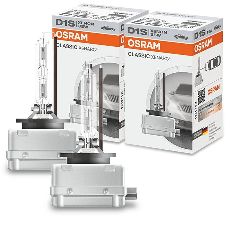 OSRAM D1S 2 STÜCK XENON LAMPE 66140 CLC XENARC ORIGINAL & NEU