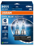 2St OSRAM H11 Cool Blue INTENSE NextGeneration 5000K +100% 12V 55W P14.5s