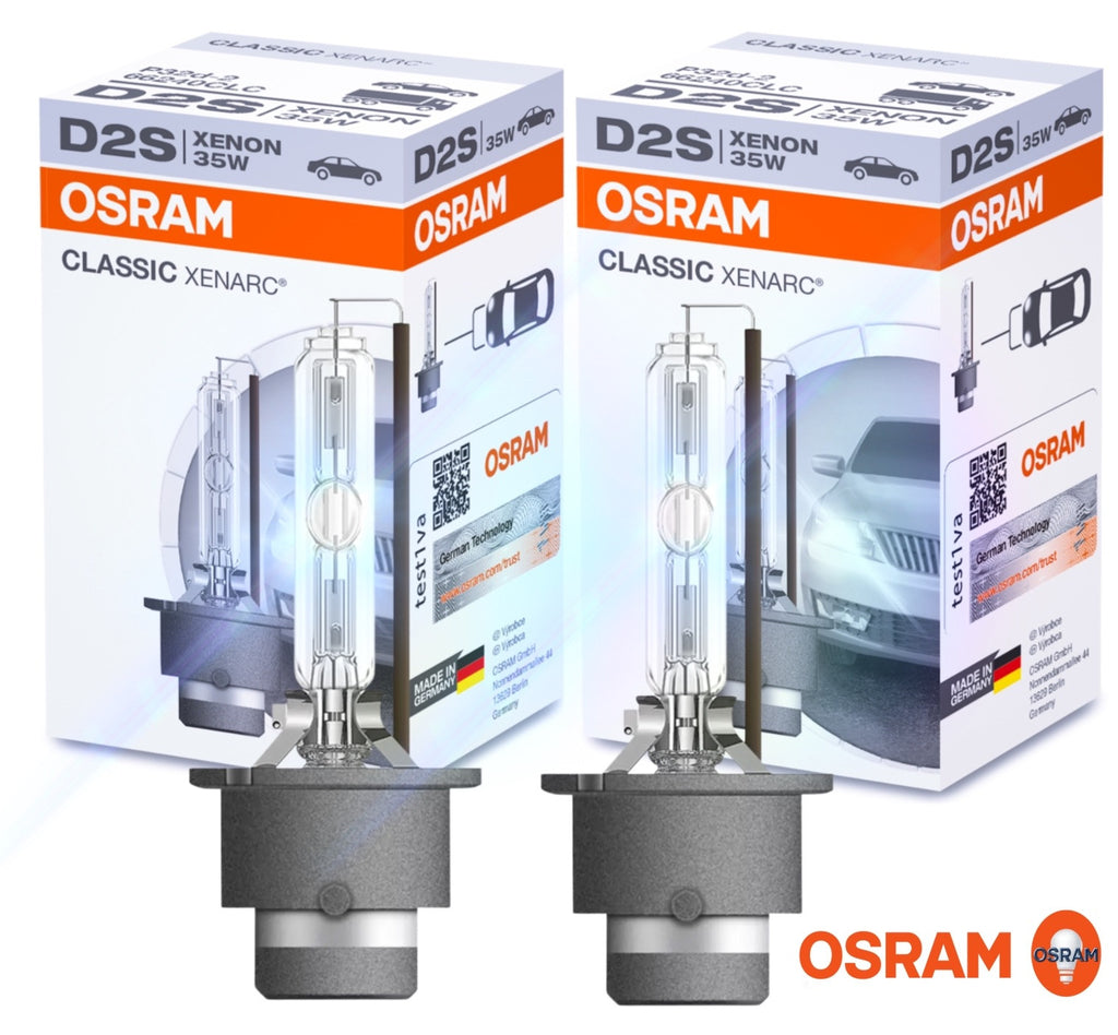 2x D2S OSRAM XENON XENARC® 66240 CLASSIC BRENNER 35W Xenon ORIGINAL & NEU
