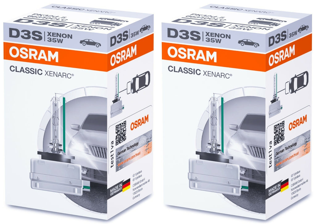 2x D3S OSRAM 66340CLC LAMPEN SCHEINWERFER CLASSIC XENON BRENNER XENARC